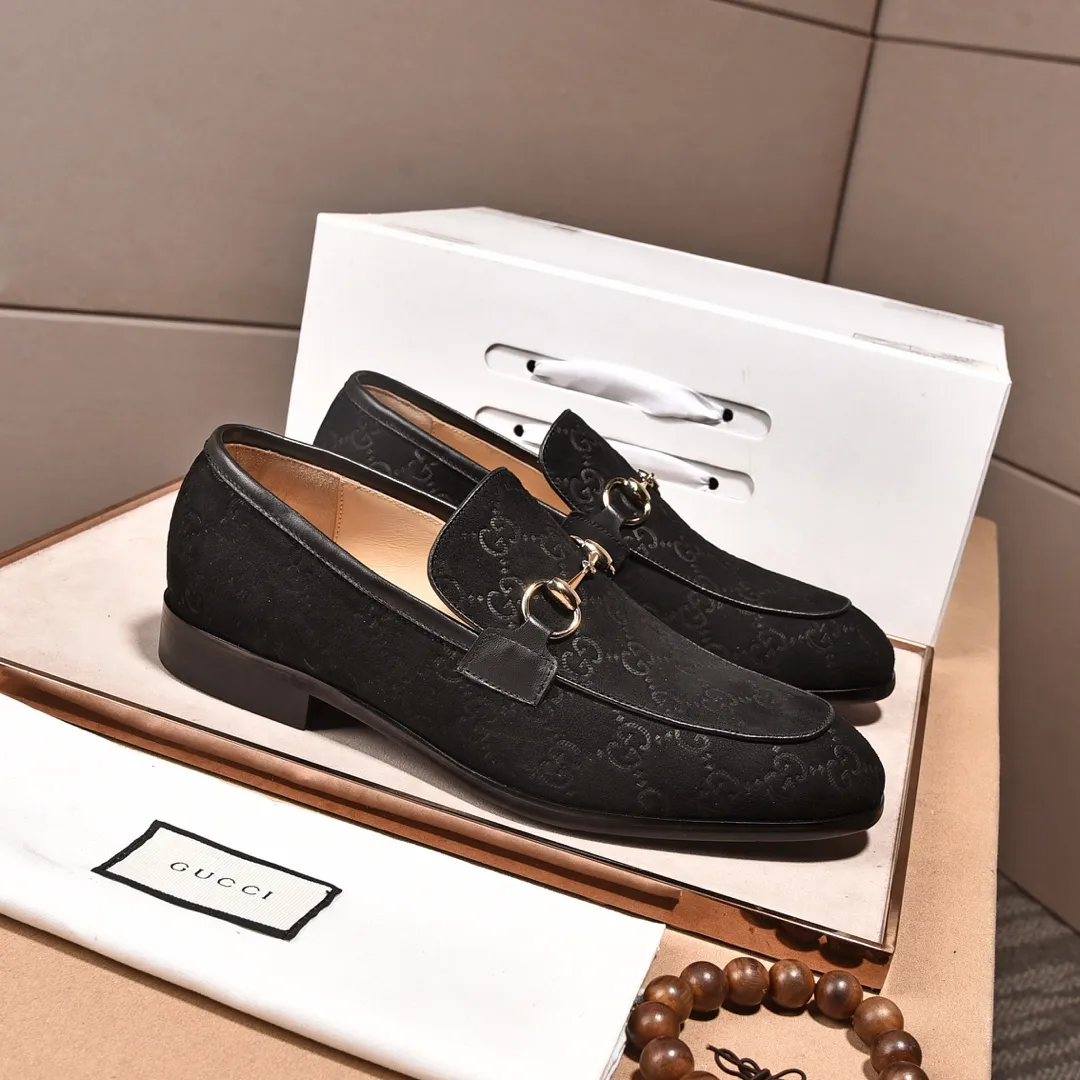 Men's shoes💰540📛📛Original (water-dyed cowhide) Gucci GUCCI official website formal shoes🌀 Italian🇮🇹imported cowhide➕top imported water-dyed cowhide lining💋Finely handmade original bottom, the real thing looks better when photographed in person Standard size 38-44